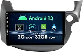 MISONDA 2 Din Android Car Stereo For Honda Fit/Jazz RHD 2007-2014 - Wireless Carplay/Android Auto - 2G+32G - Free Camera - 10 Inch IPS - Steering Wheel WiFi 4G DAB RDS BT