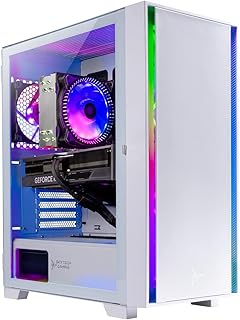 كمبيوتر العاب مكتبي شيفا II بمعالج انتل كور i5 12400F 2.5 GHz وRTX 3060 وذاكرة مستديمة 500GB SSD DDR4 3200 16G ووحدة امداد طاقة جولد 650 واط وواي فاي ايه سي وويندوز 10 هوم 64 بت من سكاي تك