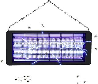 صاعق بعوض كهربائي بمصباح LED 40 واط لقتل الحشرات الطائرة في الأماكن المغلقة والمفتوحة، مصيدة وطارد للحشرات والآفات طارد للقضاء على البعوض