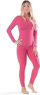 Rocky Thermal Underwear for Women, Long Johns Fleece Lined Set, Shirt & Pants, Base Layer w/Leggings/Bottoms Ski/Extreme Cold