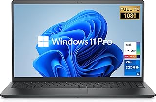 ديل لابتوب فوسترو 3510 الاحدث [ويندوز 11 برو] شاشة 15.6 انش FHD 1080p ومعالج انتل i7-1165G7 رباعي النواة وذاكرة RAM 32GB وSSD PCIe 1TB وكاميرا ويب وواي فاي وبلوتوث وقارئ بطاقات SD، اسود كربوني