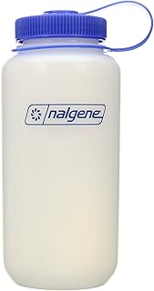 Nalgene HDPE زجاجة مياه واسعة الفم، من نالجين