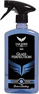 Car Gods Streak-Free Quick Action Perfect Clarity Glass Cleaner Spray 500ml - Window Cleaning Windscreen Windshield Streak Free Auto Van Care Interior Exterior Easy Trigger Spray Fast Drying Formula