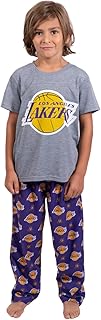 NBA Boys 2 Piece Tee Shirt & Lounge Pants Pajama Set (Sizes 4-20)