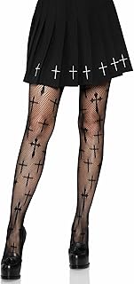 womens Dark Alternative Fishnet Tights