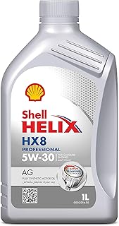 علبة كرتون هيليكس HX8 بروفيشنال ايه جي 5W-30 من شيل (1 لتر × 12 قطعة)