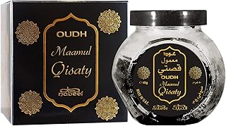 عطور نبيل بخور من عود قصاتي، 40 غرام، اسود، 4INM026001