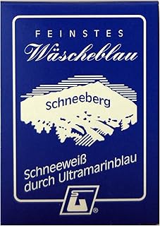 Schneeberg Feinstes Wäscheblau Pack of 5 x 10 g Ultra Sea Blue Pigment for Linen