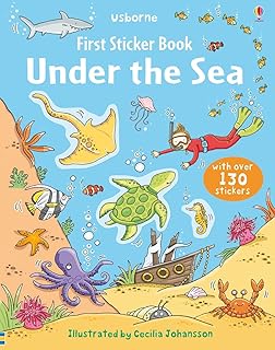 Usborne GB First Sticker Book Under The Sea