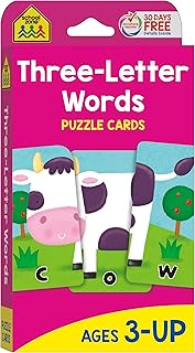 Three Letter Words: Puzzle Card