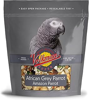 Volkman Avian Science Super African Grey Bird Food 4lb