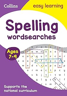 Collins Spelling Word Searches Ages 7-9: Ideal for Home Learning