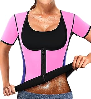 Sauna Sweat Vest Women Weight Loss Neoprene Slimming Hot Body Waist Trainer with Zipper