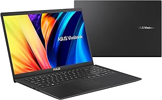 اسس لابتوب X1500EA-BQ3642W، انتل كور i3 1115G4، شاشة 15.6 انش FHD، 4GB RAM DDR4، 256GB M.2 NVMe™ PCIe® SSD، اسود، ضمان دولي لمدة عامين، ويندوز 11 هوم