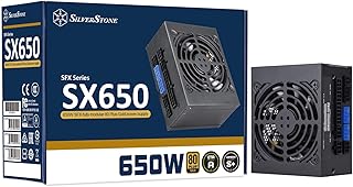 سيلفر ستون تكنولوجي SX650-G 650W SFX فورم فاكتور 80 بلس ذهبي، SST-SX650-G