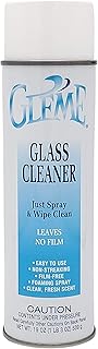 Claire Manufacturing CL050-1PK Gleme Glass Cleaner, 20 oz. can, 1 count, teal & white