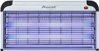 اسبيكتيك صاعق حشرات الكتروني 40 واط، قاتل الحشرات - صاعق بعوض قوي، مصيدة عث - للاستخدام الداخلي