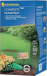 Kiepenkerl Profi-Line Complete Reseeding Lawn Seeds, 1 kg, Heavy Duty Quality Lawn, Quick Germination, Ideal for Lawn Repair