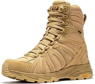 BOTAS PRO Waterproof Tactical Boots Men, Breathable Outdoor Lightweight Military Hiking Work Boots for men