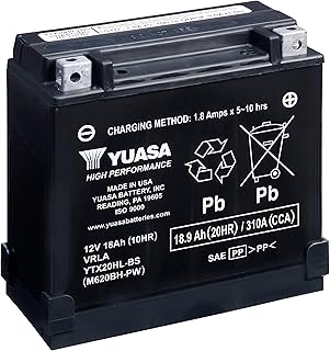 يواسا - بطارية YUAM620BH YTX20HL-BS