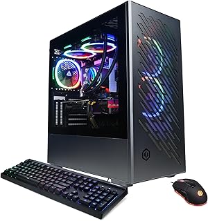 سايبر باور بي سي كمبيوتر العاب جيمر اكستريم في ار، انتل كور i7-14700F 2.1GHz، جيفورس RTX 4060 8GB، 16GB DDR5، 2TB PCIe الجيل الرابع SSD، واي فاي جاهز وويندوز 11 هوم (GXiVR8820A3)