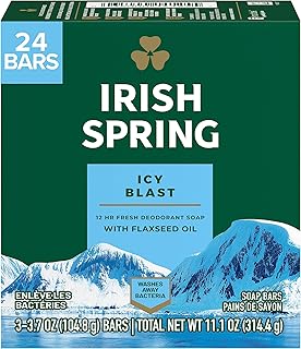 صابون مزيل العرق من ايرش سبرينج للرجال، ايسي بلاست - 24 قطعة، 8