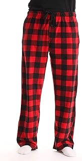 Microfleece Men’s Buffalo Plaid Pajama Pants