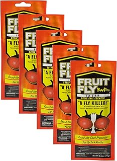 Fruit Fly BarPro - حماية لمدة 4 أشهر ضد الذباب والصراصير والبعوض والحشرات الأخرى. لا تطير المصائد في الداخل. أفضل من مصيدة ذباب. أفضل من مصيدة ذباب الهواء في الهواء الطلق. أفضل من مصيدة البعوض