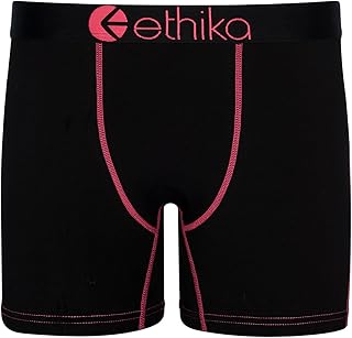 Ethika Mens MID Boxer Brief | *Solids* Black Roz