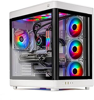 سكاي تيك جيمينج كمبيوتر العاب بريسم بمعالج انتل i7 13700K 34GHz وRTX 4080 وذاكرة مستديمة 1TB الجيل الرابع RAM DDR5 32GB RGB و1000 واط ذهبي ATX 30 PSU وواي فاي وويندوز 11 هوم وكيبورد وماوس